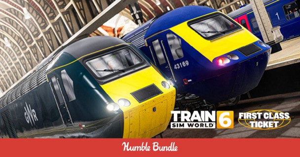 Humble Train Sim World 6: First Class Ticket Bundle is a big pack of DLCs and coupons