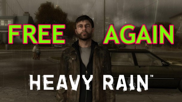 Missed out on Lenovo's FREE Heavy Rain Steam key? Well, they're giving them away again!