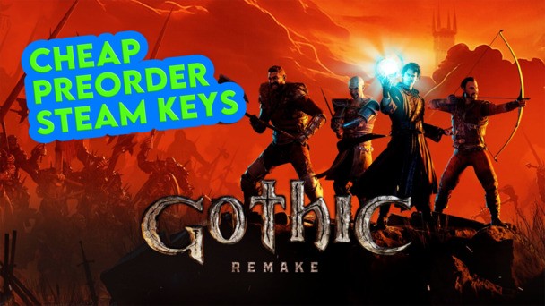 Gothic Remake Steam keys are discounted by as much as 41% ahead of launch!