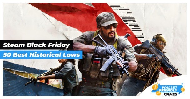 The 50 Best Steam Black Friday Historical Low Deals!