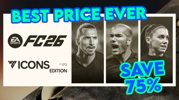 EA Sports FC 26 Icons Edition gets a heavy two-footed discount on Steam & Nintendo Switch!