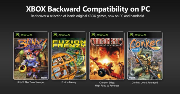 Xbox launches Backward Compatibility on PC, with the first four games available today!
