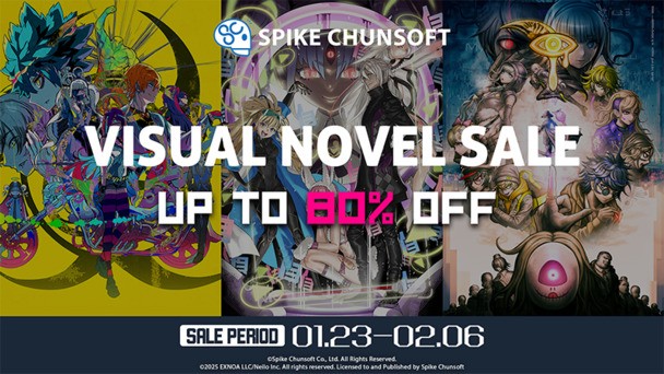 Steam's Spike Chunsoft Visual Novel Sale: Twists and turns at up to 80% off