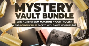 Fanatical's Mystery Vault Bundle offers keys from $1 and a Steam Machine grand prize