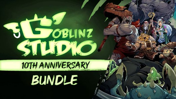 Fanatical's Goblinz Studio 10th Anniversary Bundle is a bargain for strategy & roguelite fans!