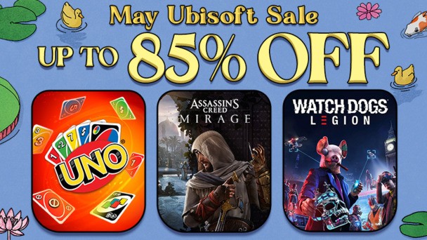 Steam's May Ubisoft Sale features up to 85% off major titles