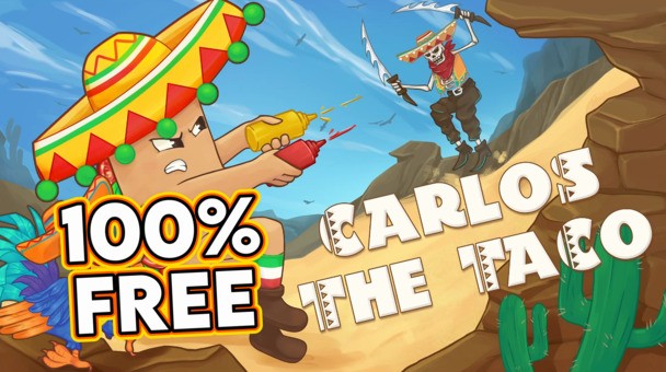 Carlos the Taco is FREE to keep on IndieGala for a limited time!